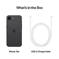 Koodo Apple iPhone 16e 128GB - Black - Monthly Tab Payment