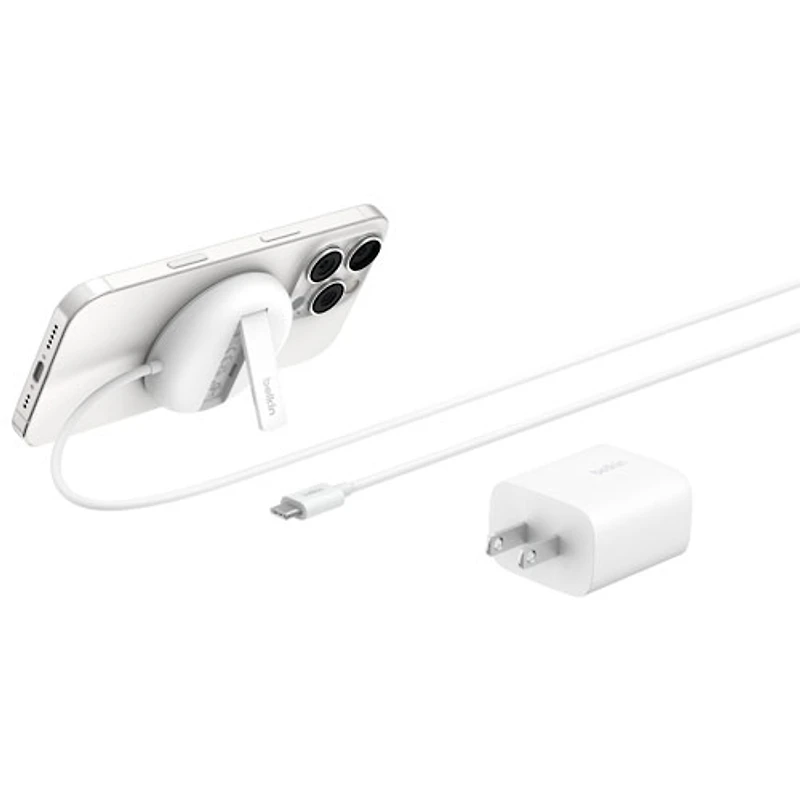 Belkin 15W Qi2 Wireless Magnetic Charging Pad - White