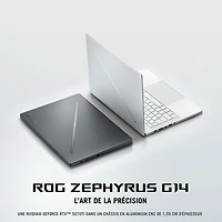 ASUS ROG Zephyrus G14 14" Gaming Laptop - Platinum White (AMD Ryzen AI 9 HX 370/32GB RAM/1TB SSD/RTX 5070 Ti)