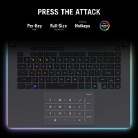 Portable jeu 16 po ROG Strix G16 16 po d'ASUS - Gris éclipse (Core Ultra 9-275HX d'Intel/RAM 32 Go/SSD 1 To/RTX 5080)