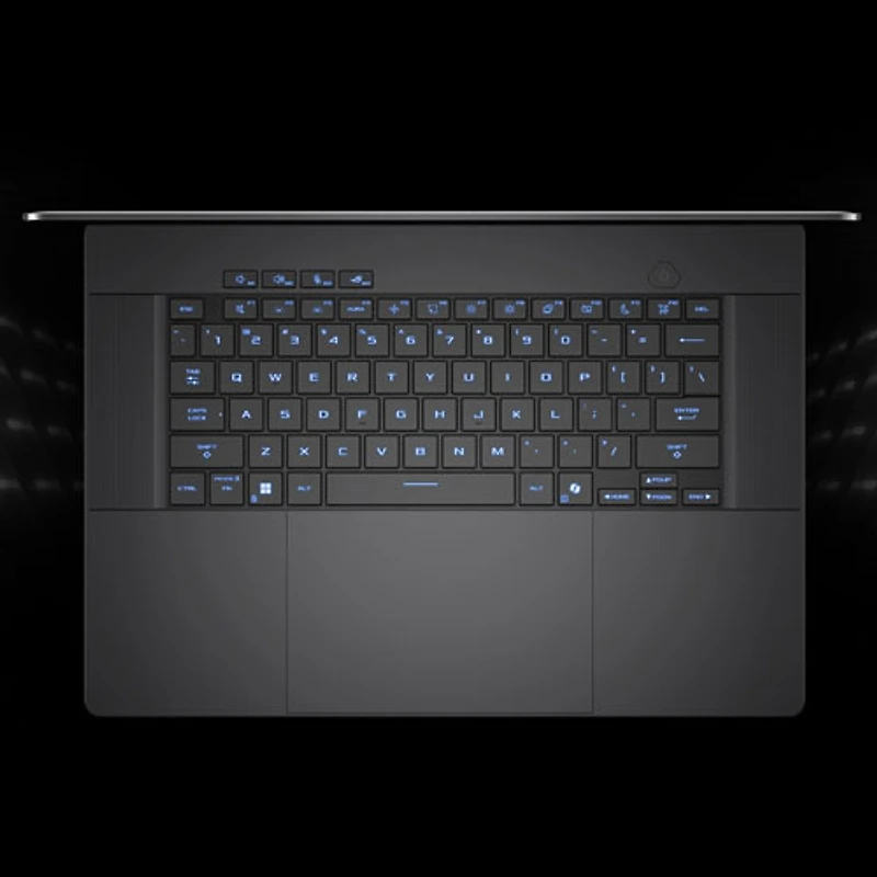 Portable de jeu 16 po ROG Zephyrus G16 d'ASUS - Blanc platine (Core Ultra 9-285H d'Intel/RAM 64 Go/SSD 2 To/RTX 5080)