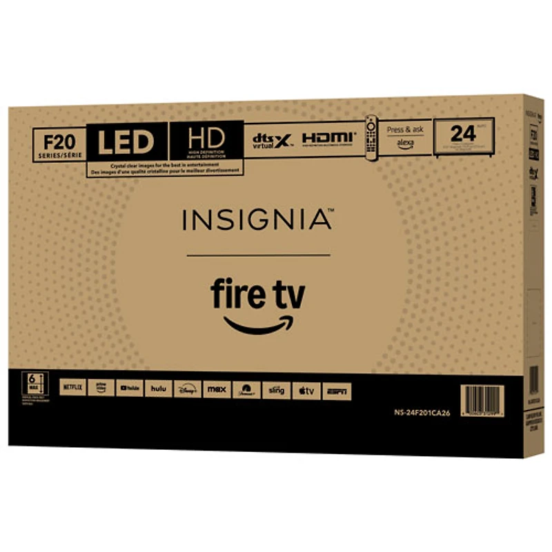 Téléviseur intelligent Fire TV DEL HDR UHD 4K de 55 po d'Insignia (NS-55F501CA26) - 2025