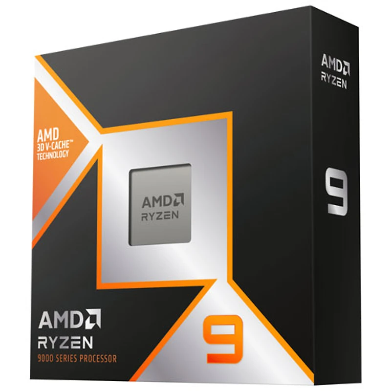 Processeur 12 coeurs AM5 Ryzen 9 9900X3D d'AMD