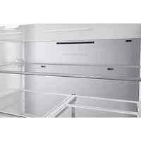 Samsung 36" 22.5 Cu. Ft. French Door Refrigerator w/ Water Dispenser & 9" AI Home Screen (RF90F23BECRAA) - SS