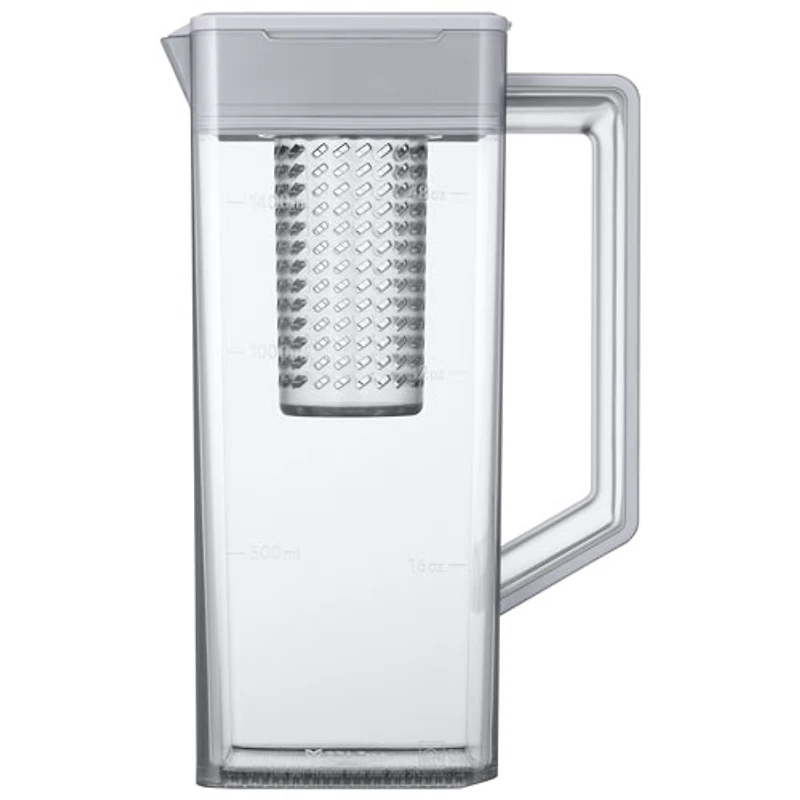 Samsung 36" 22.5 Cu. Ft. French Door Refrigerator w/ Water Dispenser & 9" AI Home Screen (RF90F23BECRAA) - SS