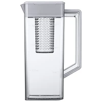 Samsung 36" 22.5 Cu. Ft. French Door Refrigerator w/ Water Dispenser & 9" AI Home Screen (RF90F23BECRAA) - SS
