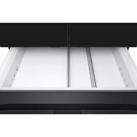 Samsung 36" 22.5 Cu. Ft. French Door Refrigerator w/ Water Dispenser & 9" AI Home Screen (RF90F23BECRAA) - SS
