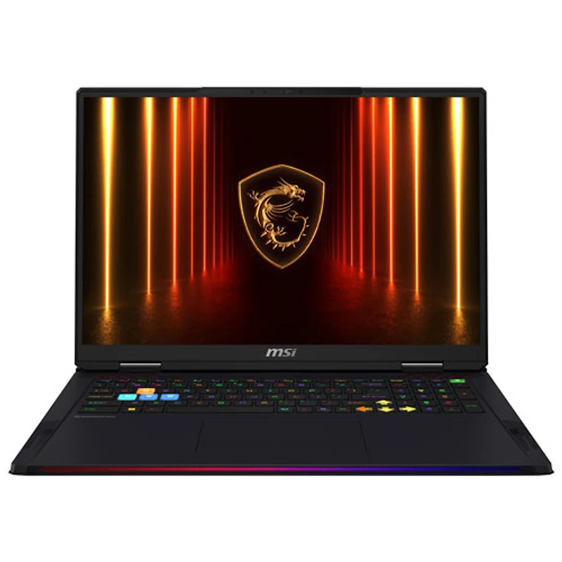 Portable de jeu de 18 po Raider 18 HX de MSI