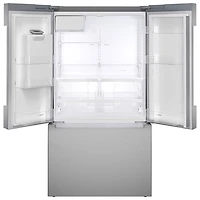 Bosch 100 Series 36" 21.6 Cu. Ft. French Door Refrigerator with Water & Ice Dispenser (B36CD10ENS) - Stainless