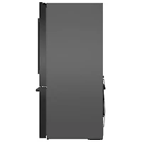 Bosch 36" 26 Cu. Ft. French Door Refrigerator with Water & Ice Dispenser (B36FD52SNB) - Black