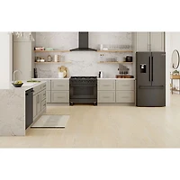 Bosch 36" 26 Cu. Ft. French Door Refrigerator with Water & Ice Dispenser (B36FD52SNB) - Black