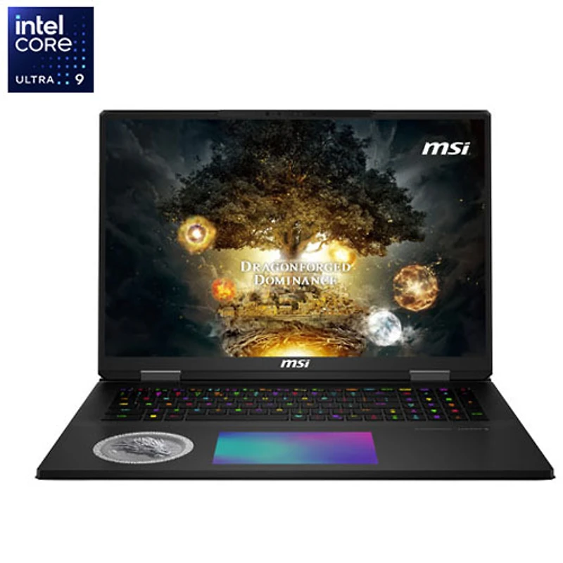 MSI Titan 18 HX Dragon Edition Norse Myth 18" Gaming Laptop (Intel Core Ultra9-285HX/96GB RAM/6TB SSD/RTX 5090)