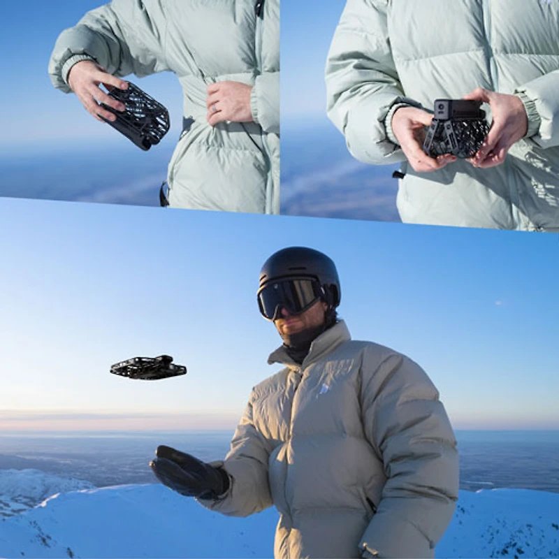 HoverAir X1 Pro Quadcopter Drone with Camera - Black