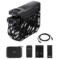 HoverAir X1 Pro Quadcopter Drone Basic Combo with Camera, Extra Battery, Charging Hub & Case - Black