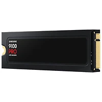 Disque dur interne NVMe PCI-e 9100 Pro de 1 To de Samsung avec dissipateur thermique (MZ-VAP1T0CW)