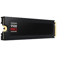 Disque dur interne NVMe PCI-e 9100 Pro de 1 To de Samsung avec dissipateur thermique (MZ-VAP1T0CW)