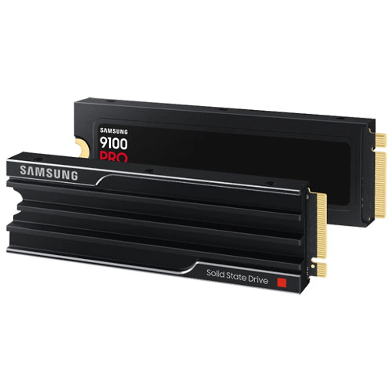 Samsung 9100 Pro 4TB NVMe PCI-e Internal Hard Drive with Heatsink (MZ-VAP4T0CW)