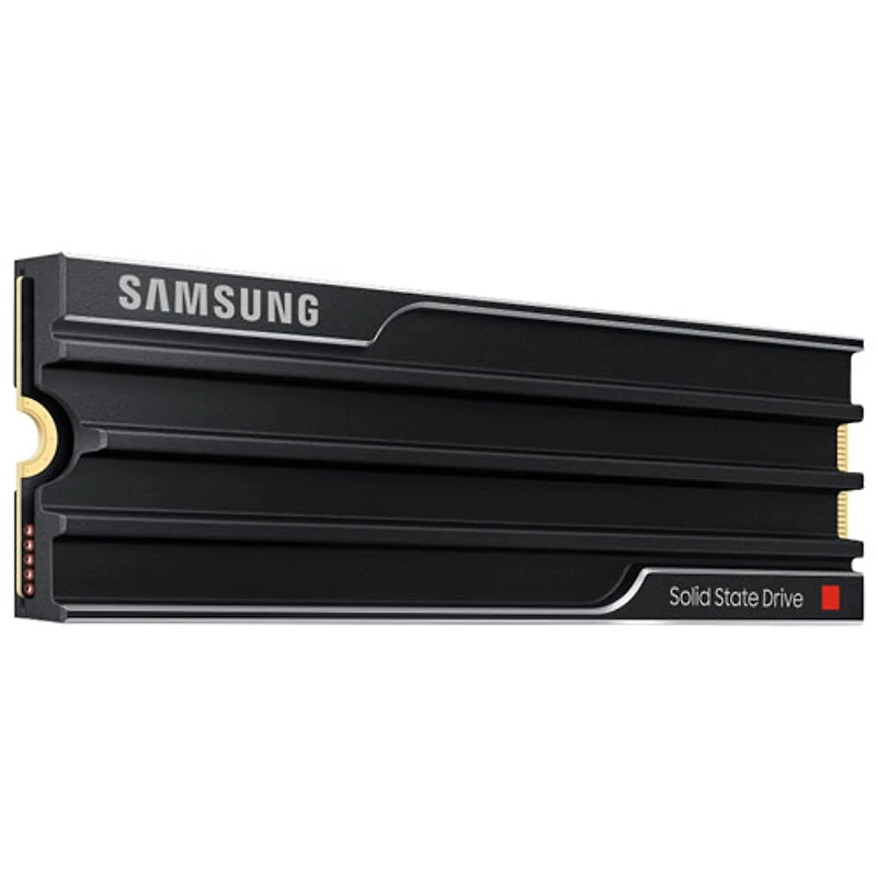 Disque dur interne NVMe PCI-e 9100 Pro de 2 To de Samsung avec dissipateur thermique (MZ-VAP2T0CW)
