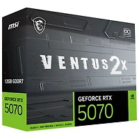 MSI GeForce RTX 5070 Ventus 2X OC 12GB GDDR7 Video Card