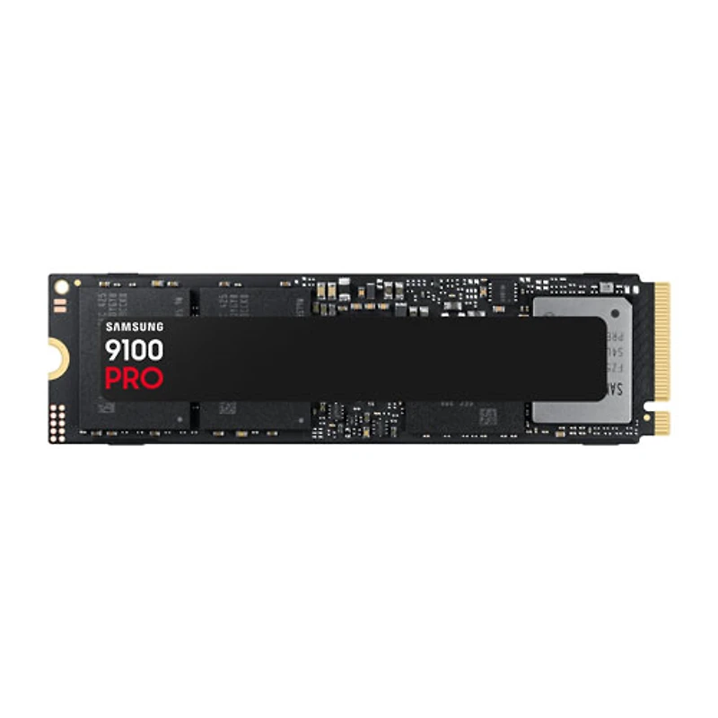 Disque SSD interne NVMe PCI-e de 4 To 9100 Pro de Samsung (MZ-VAP4T0B/AM) - Noir