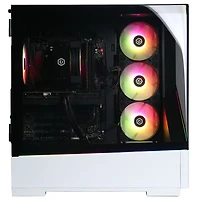 CyberPowerPC Gamer Master Gaming PC - White (AMD Ryzen 7 9700X/16GB RAM/2TB SSD/RTX 5060 Ti) - English