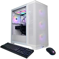 Ordinateur de jeu Gamer Supreme de CyberPowerPC - Blanc (Core Ultra 9 285 d'Intel/RAM 64 Go/SSD 4 To/GeForce RTX 5070 Ti) - Anglais
