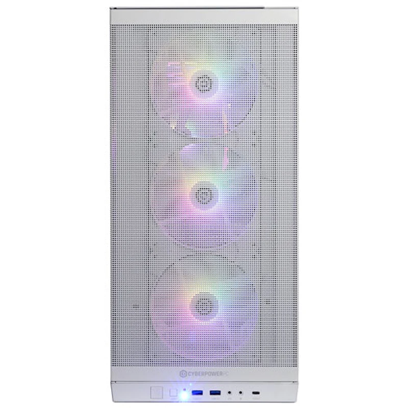 Ordinateur de jeu Gamer Supreme de CyberPowerPC - Blanc (Core Ultra 9 285 d'Intel/RAM 64 Go/SSD 4 To/GeForce RTX 5070 Ti) - Anglais
