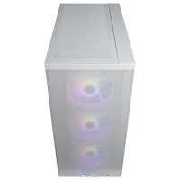Ordinateur de jeu Gamer Supreme de CyberPowerPC - Blanc (Core Ultra 9 285 d'Intel/RAM 64 Go/SSD 4 To/GeForce RTX 5070 Ti) - Anglais