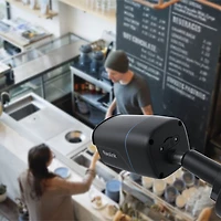 Reolink P330 Wired Indoor/Outdoor 4K UHD Add-On Security Camera - Black - 2 Pack