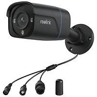 Reolink P330 Wired Indoor/Outdoor 4K UHD Add-On Security Camera - Black - 2 Pack