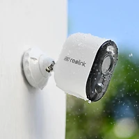 Caméra IP 4K UHD sans fil intérieure/extérieure série Argus B350 avec panneau solaire de Reolink