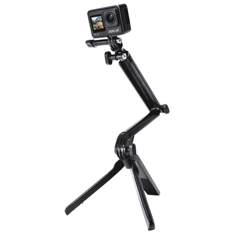 Trépied extensible et repliable pour caméra d'action Trix Fold de Zero-X (ZXC-ACZ07)