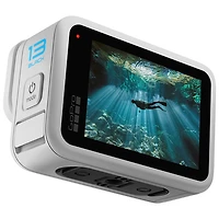 GoPro HERO13 Black Waterproof 5.3K Sports & Helmet Camera - Polar White