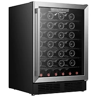 Réfrigérateur à boissons encastrable de 5,4 pi³ pour 164 canettes de Hisense (HWS054B1ASD) - Inox