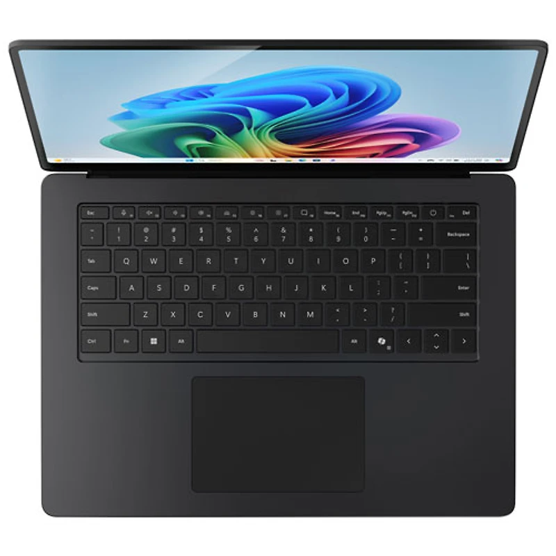 Portable Surface Laptop Copilot+ PC à écran tactile de 15 po de Microsoft (Snapdragon X Elite/mémoire vive de 32 Go/disque SSD de 1 To) 2025, noir - Ang