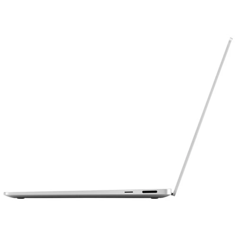 Portable Surface Laptop Copilot+ PC à écran tactile de 15 po de Microsoft (Snapdragon X Elite/mémoire vive de 16 Go/disque SSD de 256 Go) 2025 - Platine - Ang