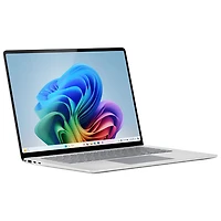 Portable Surface Laptop Copilot+ PC à écran tactile de 15 po de Microsoft (Snapdragon X Elite/mémoire vive de 16 Go/disque SSD de 1 To) 2025 - Platine - Ang