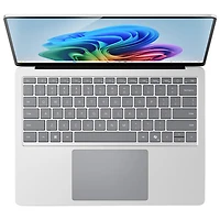 Portable Surface Laptop Copilot+ PC à écran tactile de 13,8 po de Microsoft (Snapdragon X Elite/mémoire vive de 16 Go/disque SSD de 512 Go) 2025 - Platine - Ang