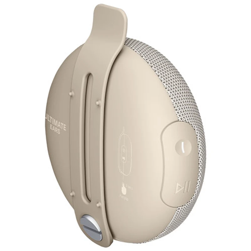 Ultimate Ears MINIROLL Waterproof Bluetooth Wireless Mini Portable Speaker - Sand Beige - Only at Best Buy