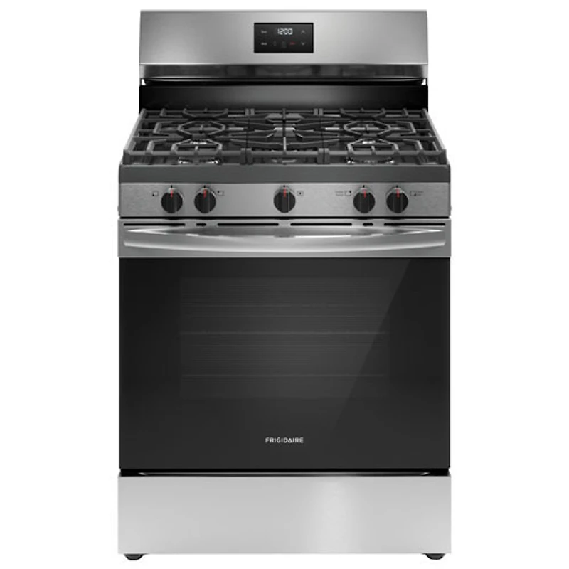 Open Box - Frigidaire 30" 5.1 Cu. Ft. Freestanding Gas Range (FCRG3052BS) - Stainless