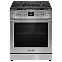 Open Box - Frigidaire Pro 30" 6.0 Cu. Ft. Gas Air Fry Range (PCFG3080AF) - Stainless