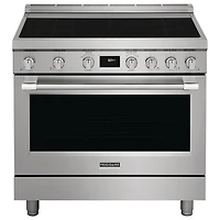Boîte ouverte - Cuisinière à induction 4,4 pi³ et 36 po Professional de Frigidaire (PCFI3670AF) - Inox - Parfait état
