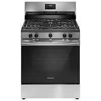 Open Box - Frigidaire 30" 5.1 Cu. Ft. Freestanding Gas Range (FCRG3052BS) - Stainless - Perfect Condition
