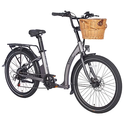 Ollie Curve Step-Through Electric City Bike (500W Motor/56km Range/32km/h Top Speed