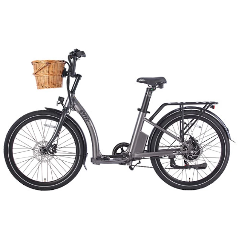 Vélo de ville électrique à cadre bas Curve d'Ollie (moteur 500 W/autonomie 56 km/vitesse maximale 32 km/h