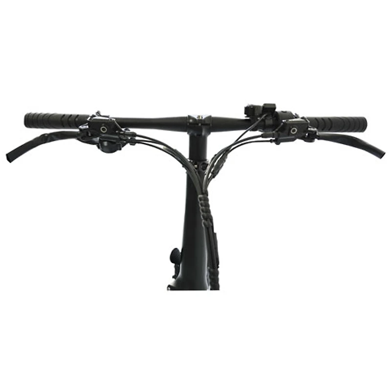 Ollie Longtail Cargo Step-Through Electric City Bike (500 W Motor / 96km Range / 32km/h Top Speed) - Black