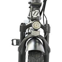 Ollie Longtail Cargo Step-Through Electric City Bike (500 W Motor / 96km Range / 32km/h Top Speed) - Black