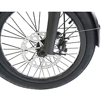 Vélo de ville électrique utilitaire à cadre bas Longtail de Ollie (moteur 500 W/autonomie 96 km/vitesse maximale 32 km/h) - Noir