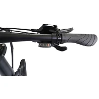Ollie Longtail Cargo Step-Through Electric City Bike (500 W Motor / 96km Range / 32km/h Top Speed) - Black