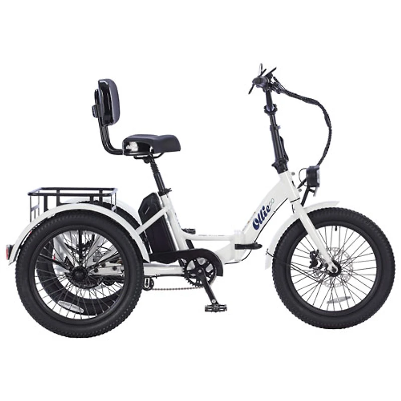 Ollie Leo Foldable Step-Through Electric City Trike (500W Motor / 65km Range / 22 km/h Top Speed